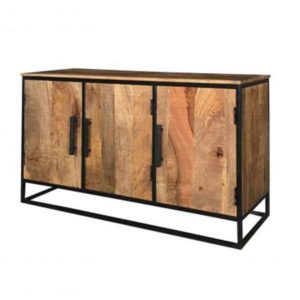 3 Doors Mango Wood Sideboard