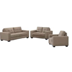 Cream Fabric Sofa set