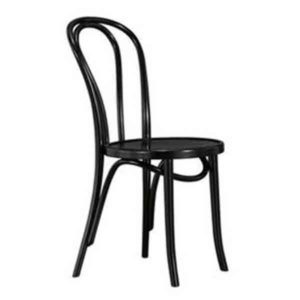 Iron Black Cafe Chair