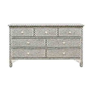 Bone Inlay Drawer Commode
