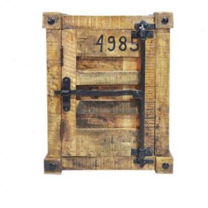Wooden Container style Bedside